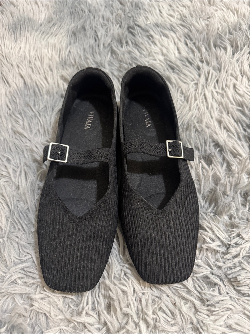 VIVAIA Black Mary Jane Flats